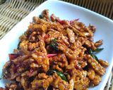 Foto langkah ke 3 dari resep Kering Tempe Manis Pedas.