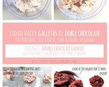 Foto del paso 2 de la receta: Sorprendentes galletas saludables de doble chocolate! Sin gluten, sin azúcar, sin grasa, veganas y deliciosas!!