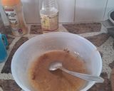 Foto del paso 3 de la receta: Muffins veganos de bananas y cacao rellenos con mermelada de membrillo