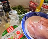 Rukkolás csirkemellsaláta recept fázis 1 fotója
