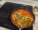 A picture of step 6 of Cod & chorizo stew with butter beans.