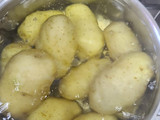 Papas al horno con tocino