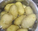 Foto del paso 1 de la receta: Papas al horno con tocino