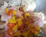A picture of step 2 of My Steamed Chicken Salad😊.