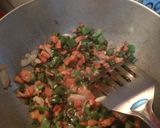 A picture of step 2 of Burnt garlic chicken hakka noodles.