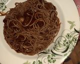 A picture of step 7 of Spaghetti.