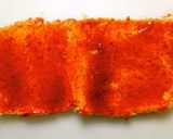A picture of step 2 of Bread jam roll.