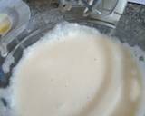 White forest cake#mycreativewhiteforestrecp.chocolate flower recipe step 5 photo