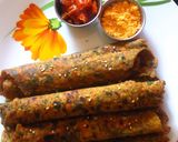 A picture of step 6 of Ragi Mixed Veg Thepla.
