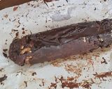 A picture of step 9 of Chocolate Salami.