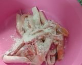 รูปขั้นตอนการทำที่ 2 ของ ท้องปลาแซลมอนทอดกรอบ