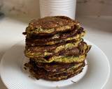 10 minute Savory Zucchini Pancakes #vegetarian #paleo #low carb #grain-free #gluten-free recipe step 5 photo