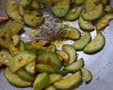 A picture of step 2 of Spiny gourd sabji.