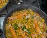 Foto del passaggio 12 della ricetta #660 Paella mista valenciana 🥘🦐🫑🍗🍖🥘