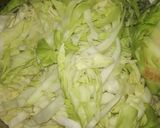 A picture of step 6 of Cabbage with chicken.
