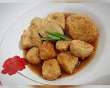 Foto langkah ke 9 dari resep Mpek Mpek Nasi.