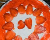 Foto langkah ke 12 dari resep Strawberry Cheesecake 🍓.
