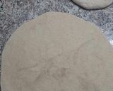 A picture of step 3 of Phulka/ Roti.