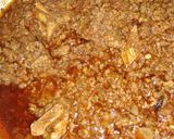 A picture of step 3 of Keema Masala.