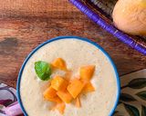 A picture of step 3 of Mango Mint Shake | Thick Mango Shake.