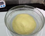 Foto langkah ke 5 dari resep Roti Kasur Kental Manis Matcha.