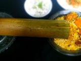 বাম্বু চিকেন বিরিয়ানি (bamboo chicken Biryani recipe in Bengali)