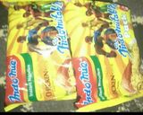 A picture of step 1 of Indomie pizza.