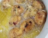 A picture of step 7 of Yam balls with deeping sauce.