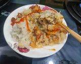 Hình bước làm 9 của món Xôi Khúc/ Xôi Cúc