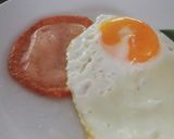 Sonkás Tükörtojás recept fázis 4 fotója