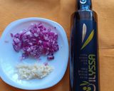 A picture of step 1 of Hibiscus Rice.