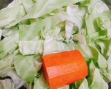 Hình bước làm 1 của món Canh bóng bì gan heo