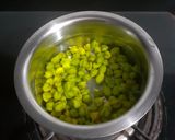A picture of step 1 of Green Chana Chat.