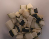 Foto del paso 1 de la receta: Pastel de calabacín y bacalao
