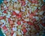Foto langkah ke 3 dari resep Es Rujak Segar.