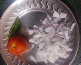 A picture of step 3 of Aloo gobhi.