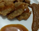 Foto langkah ke 5 dari resep Mushroom cake crispy with curry saos (baso jamur crispy kuah kar.