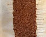 Une image de l'étape 4 de Cake marbré glaçage rocher.