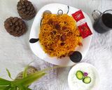 عکس مرحله 1 از دستور ماکارونی با ساندویچ خوراک 😋