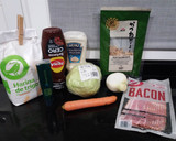 Foto del paso 1 de la receta: Okonomiyaki a mi estilo