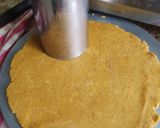 A picture of step 5 of Red pumpkin sweet gharge.
