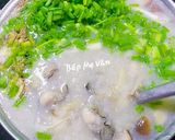 Hình bước làm 4 của món Cháo Hàu Nấu Nấm