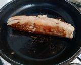 Foto del paso 1 de la receta Solomillo con salsa de mostaza, tomate y queso de cabra
