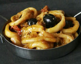 Foto del paso 8 de la receta: Calamares con aceitunas negras