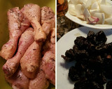 Foto del paso 1 de la receta: Muslos de pollo con ciruelas pasas
