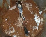 Foto del paso 4 de la receta Bizcocho de plátano, cacao y nueces en mambo