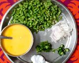 বরবটির ওমলেট রেসিপির ধাপ 1 ছবি