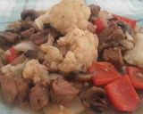 Foto del paso 14 de la receta Cerdo teriyaki con coliflor