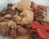 Foto del paso 14 de la receta: Cerdo teriyaki con coliflor