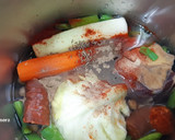 Foto del paso 1 de la receta: Potaje de garbanzos con verduras y chorizo